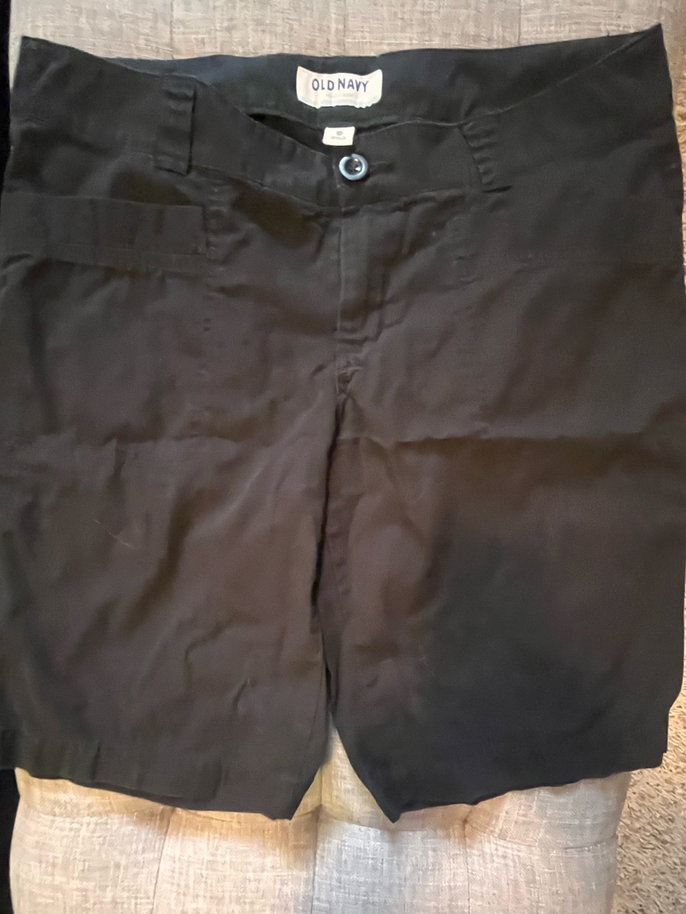 Old Navy Black Women's Bermuda Shorts